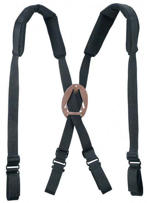 Suspenders Black Universal Adjustable