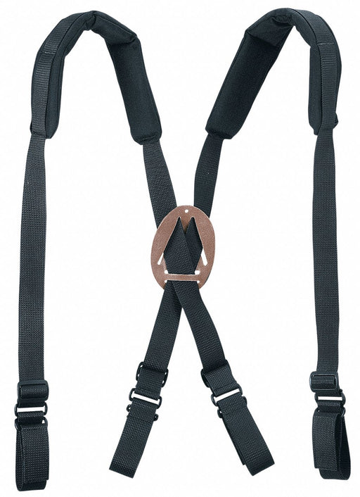 Suspenders Black Universal Adjustable