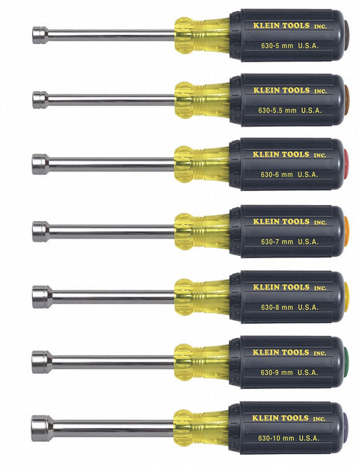 Hollow Shank Nut Driver Set