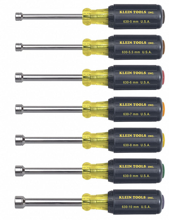 Hollow Shank Nut Driver Set