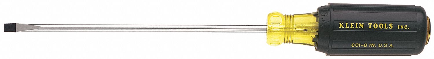 SlottedScrewdriver Slt 3/16in Blc Round