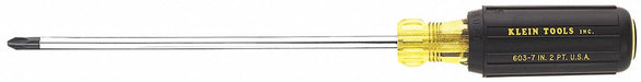 Screwdriver Phillips #2 Black Round