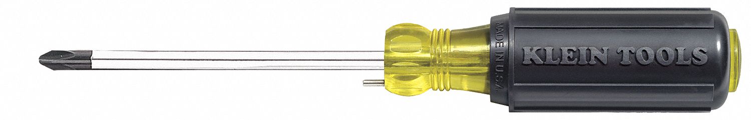 Screwdriver Phillips #2 Black Round