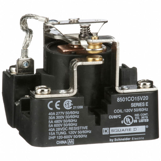 Open Power Relay 120V AC SPDT 5Pins