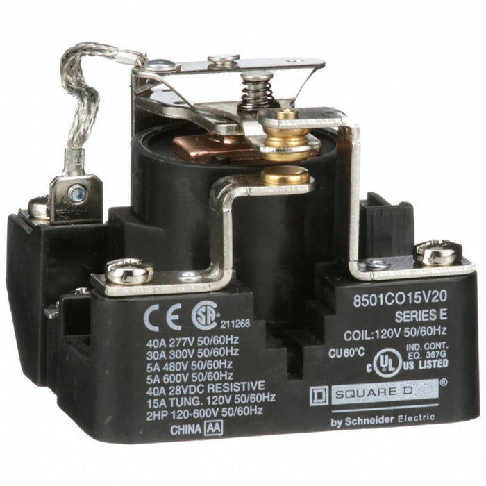 Open Power Relay 120V AC SPDT 5Pins