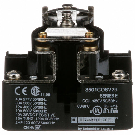 H8162 Open Power Relay 480VAC SPST-NO 4Pins