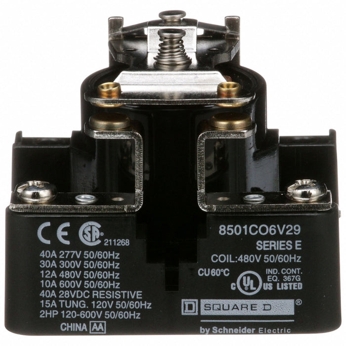 H8162 Open Power Relay 480VAC SPST-NO 4Pins