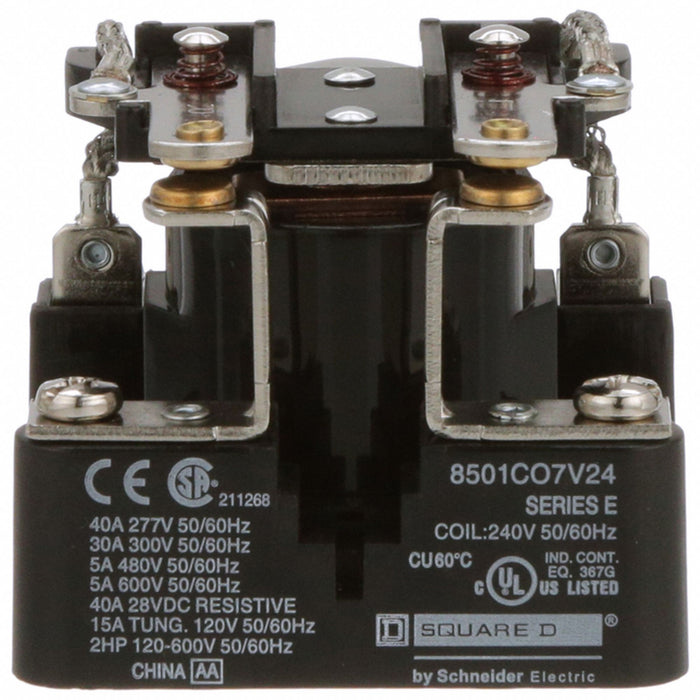 Open Power Relay 6 Pin 240VAC DPST-NO