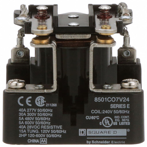 Open Power Relay 240VAC DPST-NO 6Pins