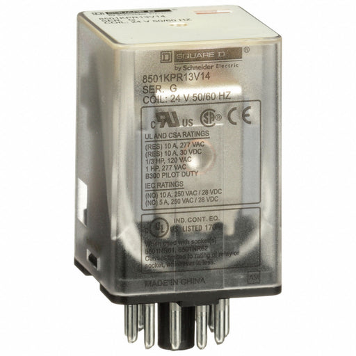 H7972 General Purpose Relay 24VAC 10A 11Pins