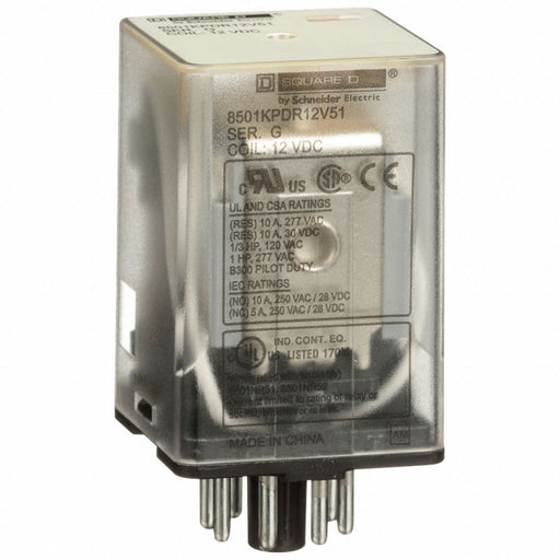 H8114 General Purpose Relay 12VDC 10A 8Pins