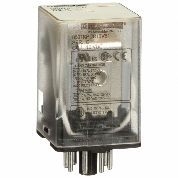 H8114 General Purpose Relay 12VDC 10A 8Pins