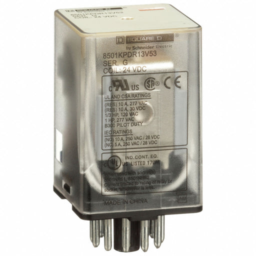 H7972 General Purpose Relay 24VDC 10A 11Pins