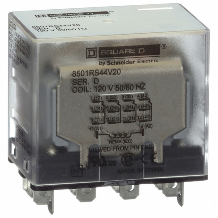 H8033 GeneralPurpose Relay 120VAC 15A 14Pins