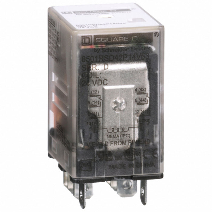 General Purpose Relay 24VDC 15A 8Pins