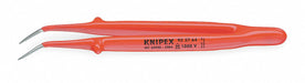 Insulated Tweezers SS Bent 5 53/64 L