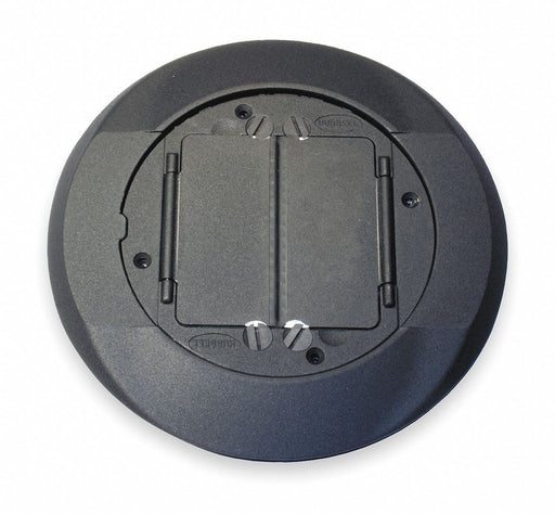 Floor Box Cover Carpet Flange Black