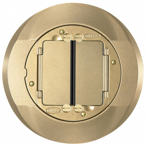 Floor Box Cover Carpet Flange Brass