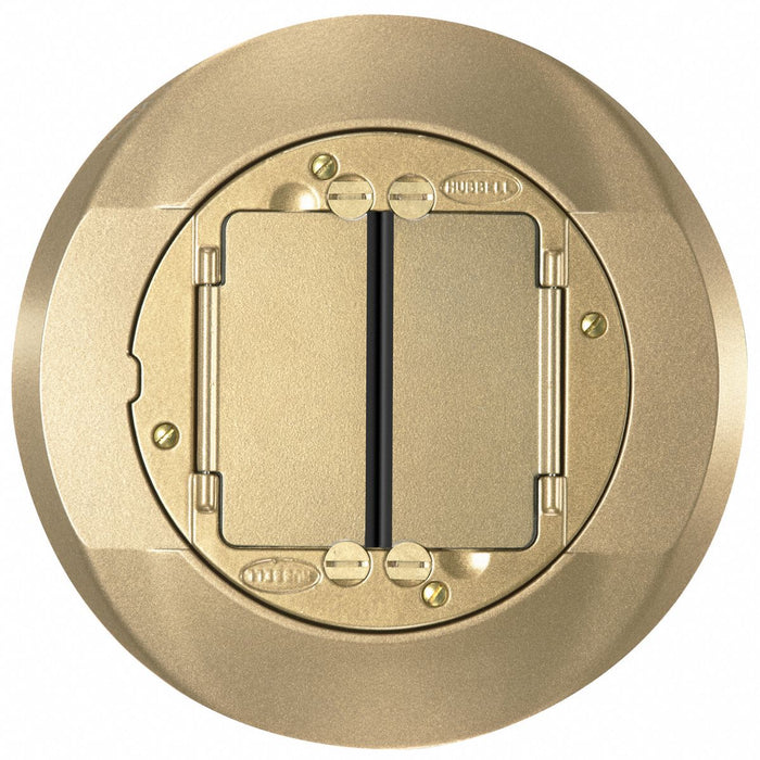 Floor Box Cover Carpet Flange Brass