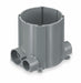 Floor Box PVC 2-Gang 100.0 cu in.