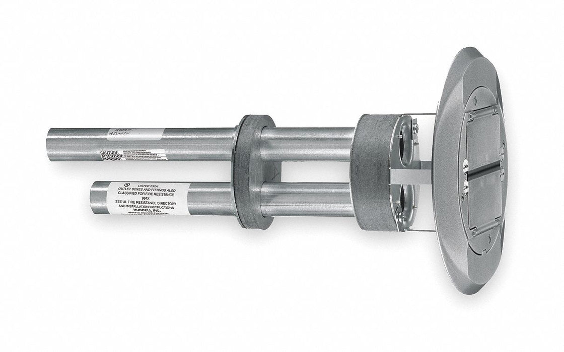 Poke Through Steel and Aluminum 2-Gang