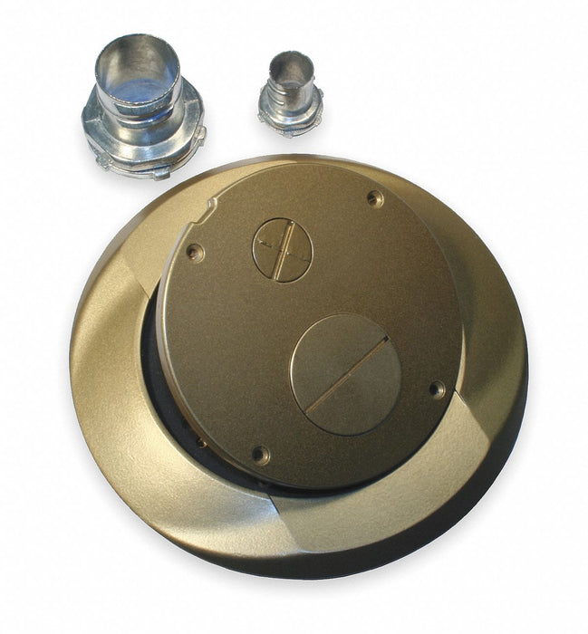 Floor Sub-Plate Furniture Feed Brass