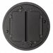 Floor Box Cover Tile Flange Black