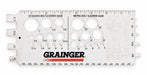 Thread Measuring Gauge 9 in L
