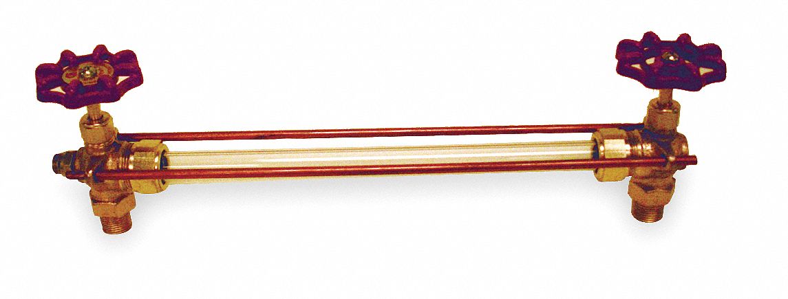 Water Gauge Standard 3/8 In MNPT Bronze