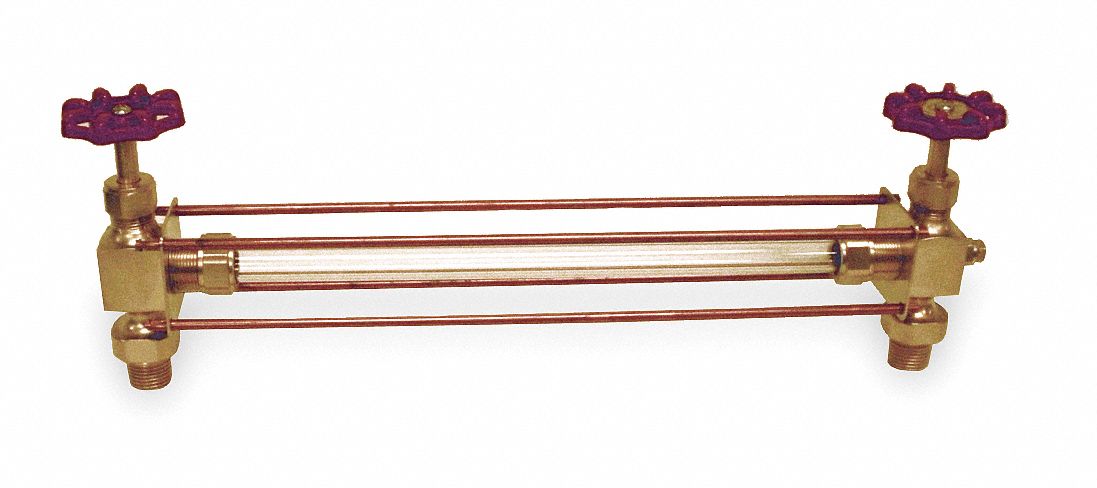 Water Gauge Automatic 1/2 In MNPT Bronze