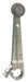 LmtSwtchLvrArm RotaryLeverRoller 3inArmL