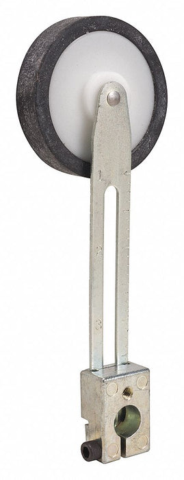 LmtSwtchLvrArm RotaryLeverRoller 4inArmL