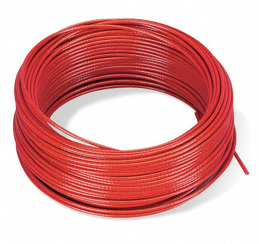 Cable 83 ft Len Plastic Coated Steel