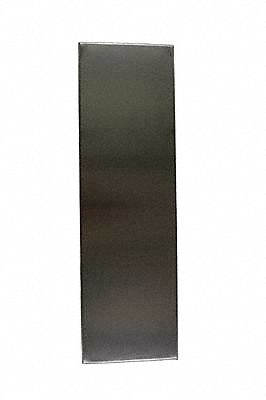 Partition Panel Silver 55 in W