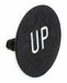 Legend Plate Up Black/Black Round