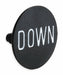 Legend Plate Down Black/Black Round
