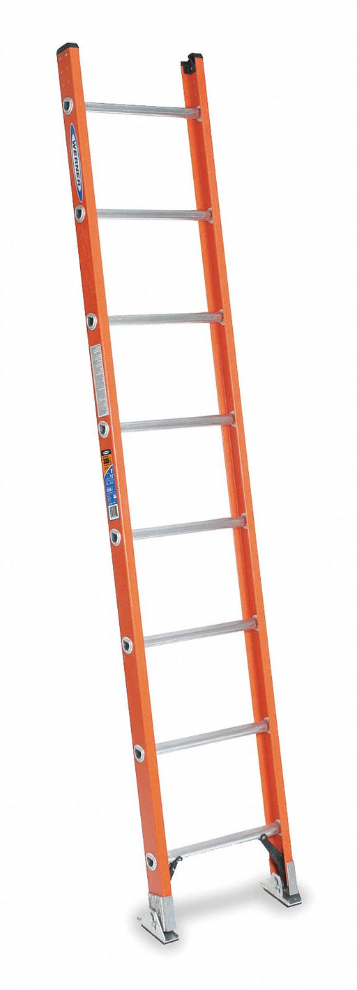 Ladder 8 ft H 19 in W Fiberglass