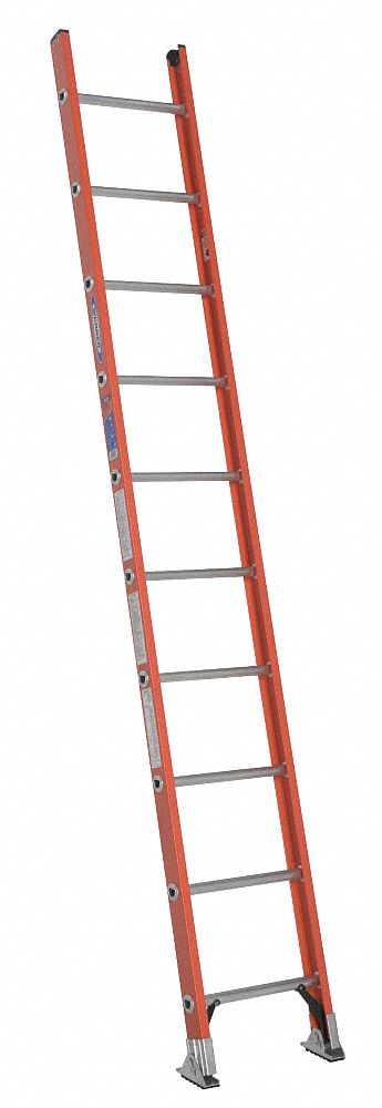 Ladder 10 ft.H 19 in W Fiberglass