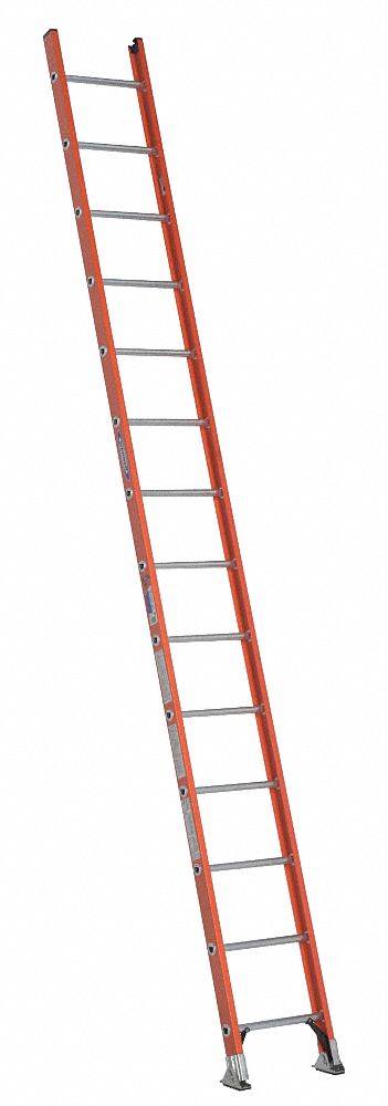 Ladder 14 ft.H 19 in W Fiberglass