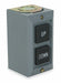 ControlStation Feed-Thru 2Buttons Blk