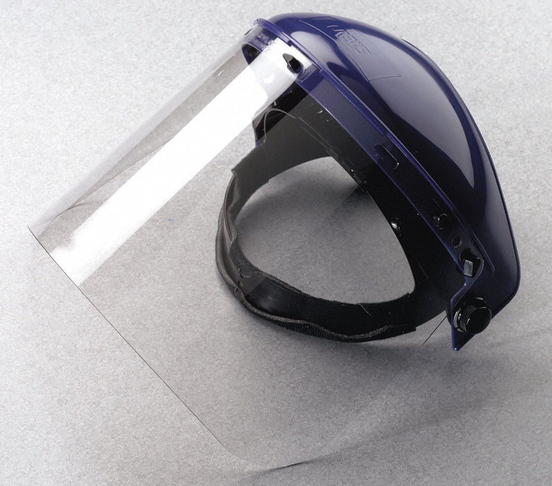 FaceShieldVisor Clr Uncoatd Polyethylene