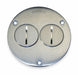 Floor Box Cover Round 2-Gang