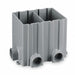 Floor Box PVC Rectangular 2-Gang