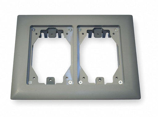 Floor Box Carpet Flange 2-Gang