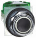 H7062 FlushPushButtonOperator NonIllum Blk 1NO