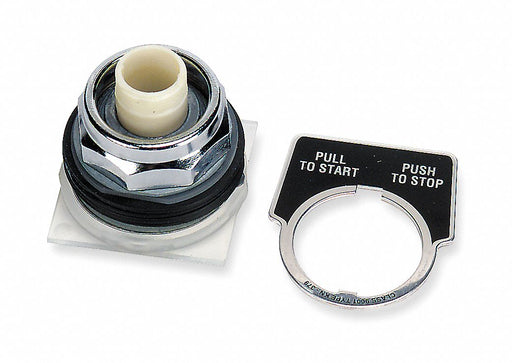 H4533 Mushroom Head Push Button Non-Illum 30mm
