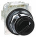 SelectorSwitch Non-Illum 2Pos 30mm Black
