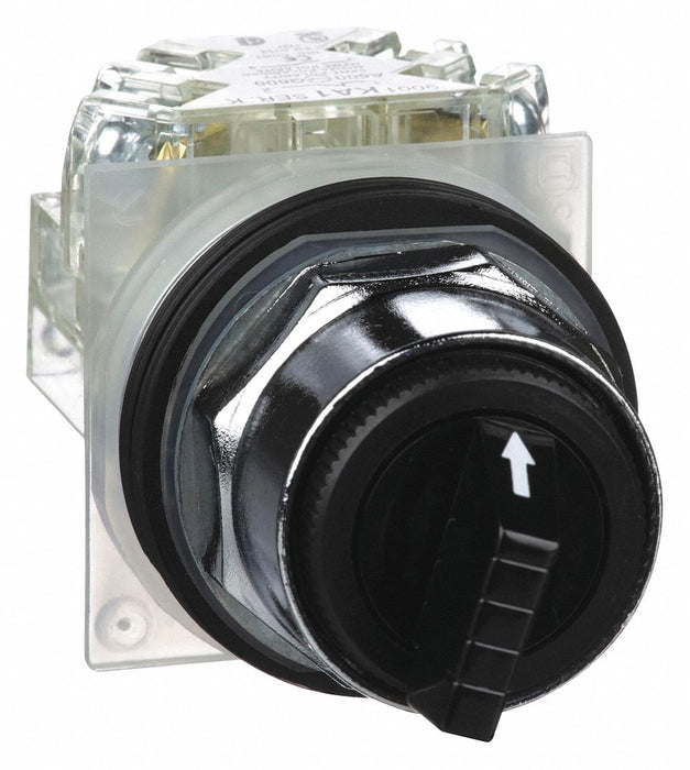 SelectorSwitch Non-Illum 3Pos 30mm Black