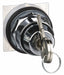 KeyedSelectorSwitch Black 3Pos 30mm