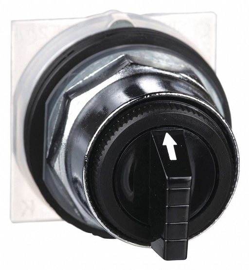 ShortHandleSelectorSwitch Blk 3Pos 30mm